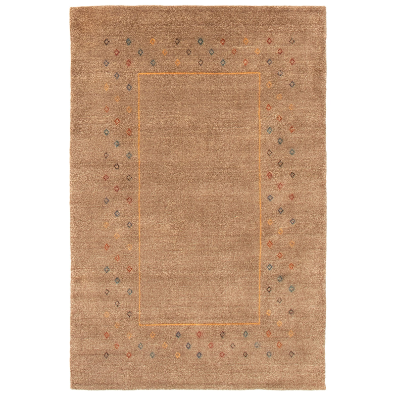 Indian Kashkuli Gabbeh Hand Loomed Wool Rug (122 x 183cm)