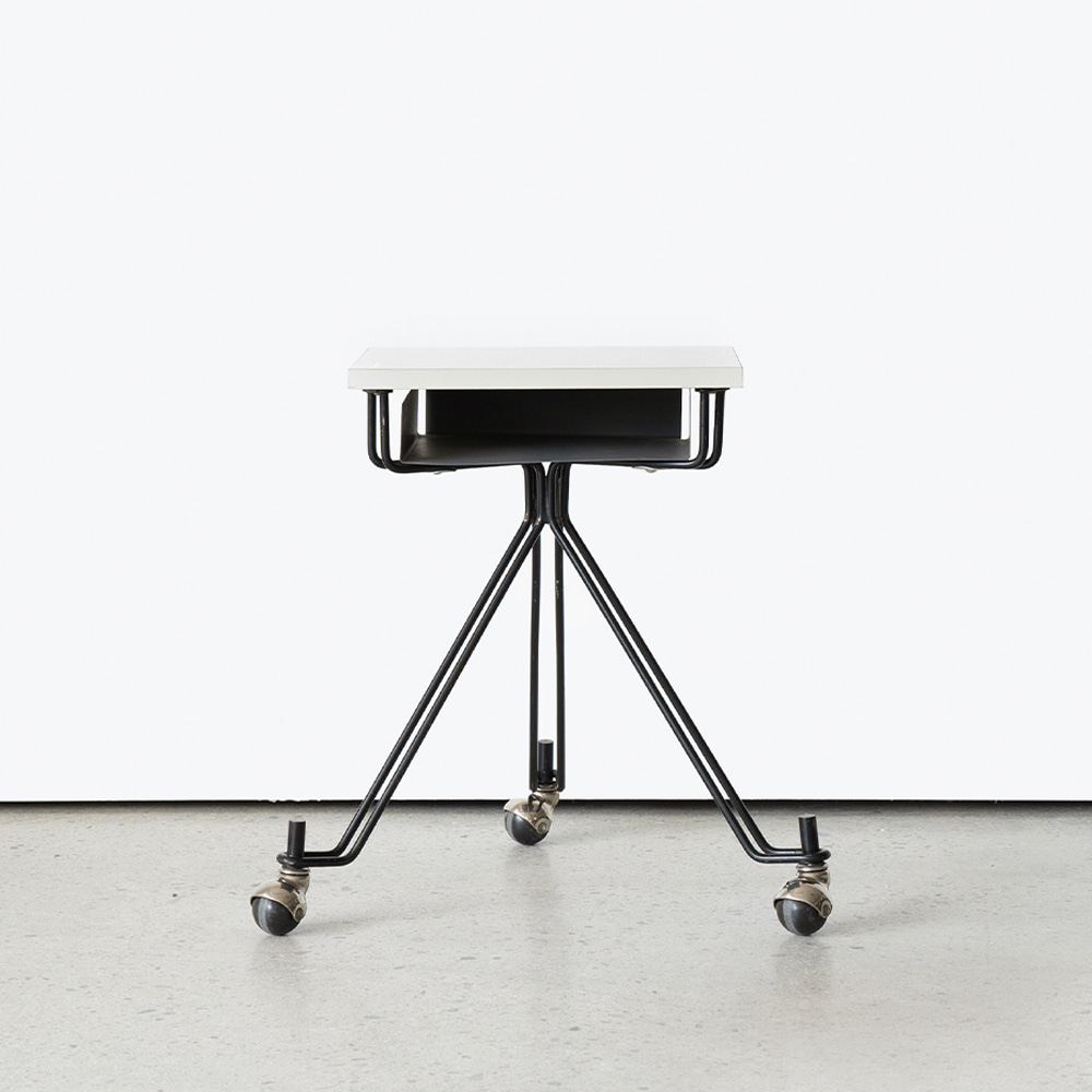 Rolling IBM Side Table by Eliot Noyes (B)