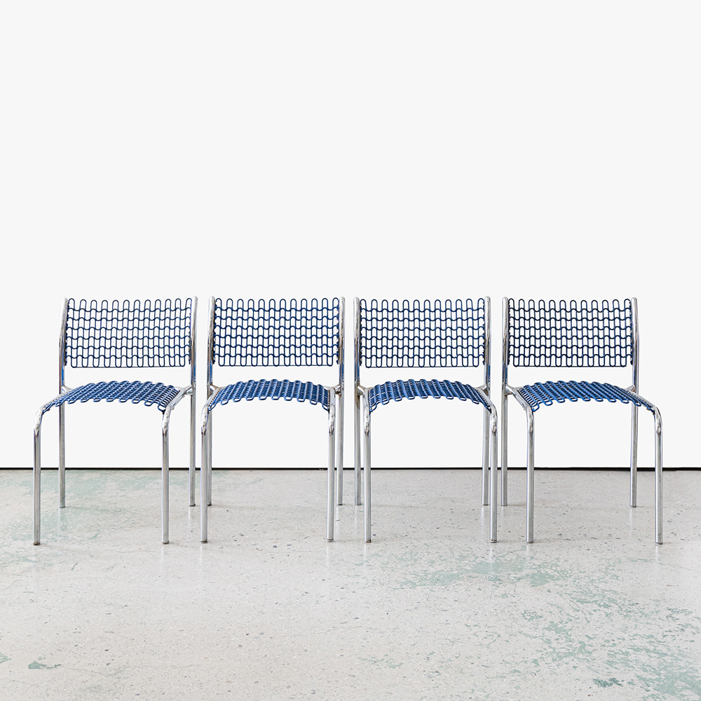 Soft Tech Stacking Chairs by David Rowland