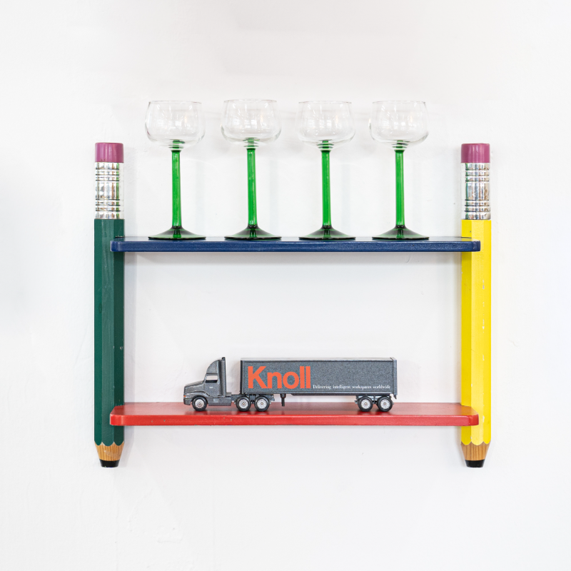 Pencil Wall Shelf by Pierre Sala B