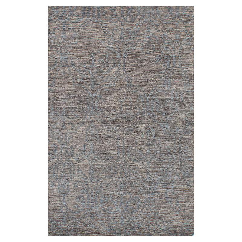 Indian Arlequin Hand-knotted Wool Rug (145 x 234cm)