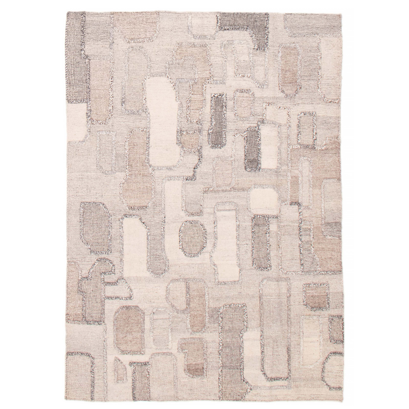 Indian Marrakech Flat-Weave Wool Kilim (168 x 221cm)