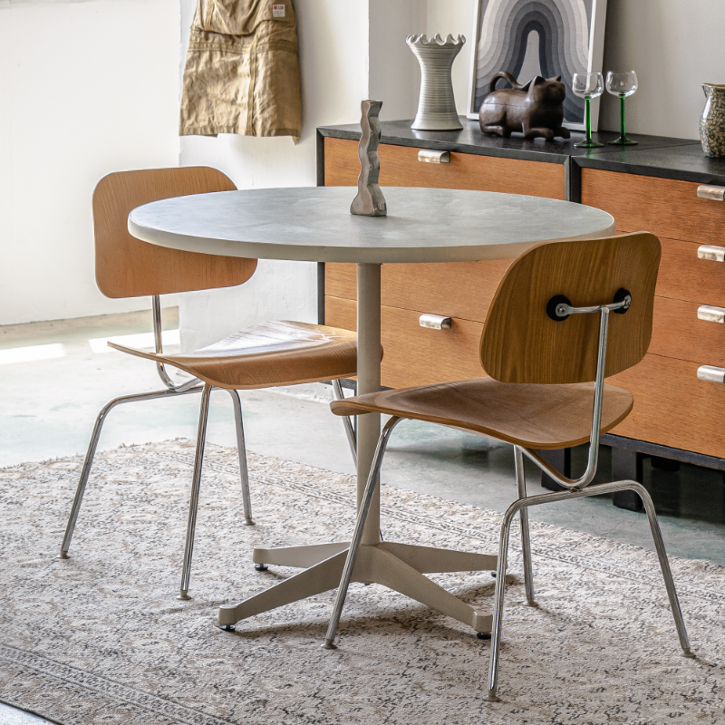 Eames 36&quot; Contact Base Table (패턴 상판)