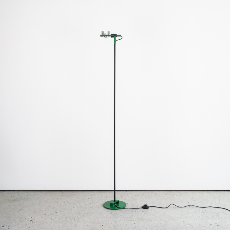 Green Sintesi Floor Lamp by Ernesto Gismondi
