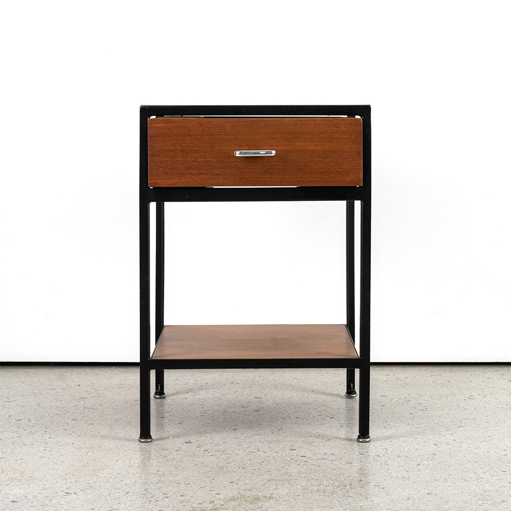 Steel Frame Nightstand by George Nelson Associates