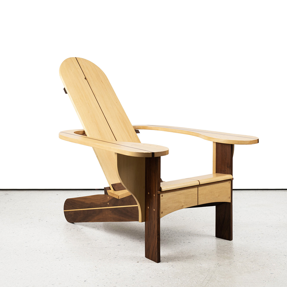 Studio-crafted Adirondack Chair