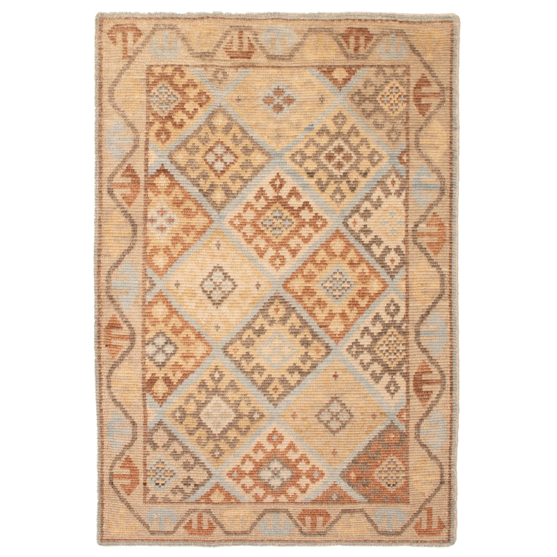 Indian Tangier Hand-knotted Wool Rug (169 x 231cm)