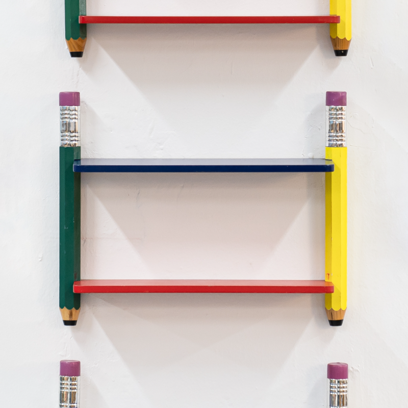 Pencil Wall Shelf by Pierre Sala