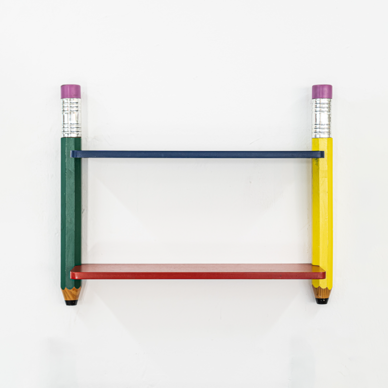 Pencil Wall Shelf by Pierre Sala A